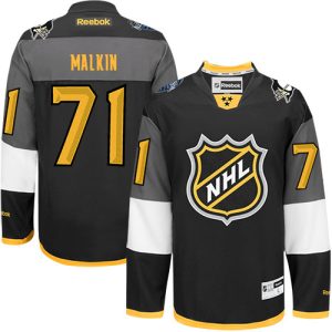 NHL Pittsburgh Penguins Trikot #71 Evgeni Malkin Authentic Schwarz Reebok 2016 All Star